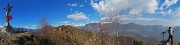 67 Da sx  Pizzo Rabbioso, Val Serina a dx con Arera, Alben...